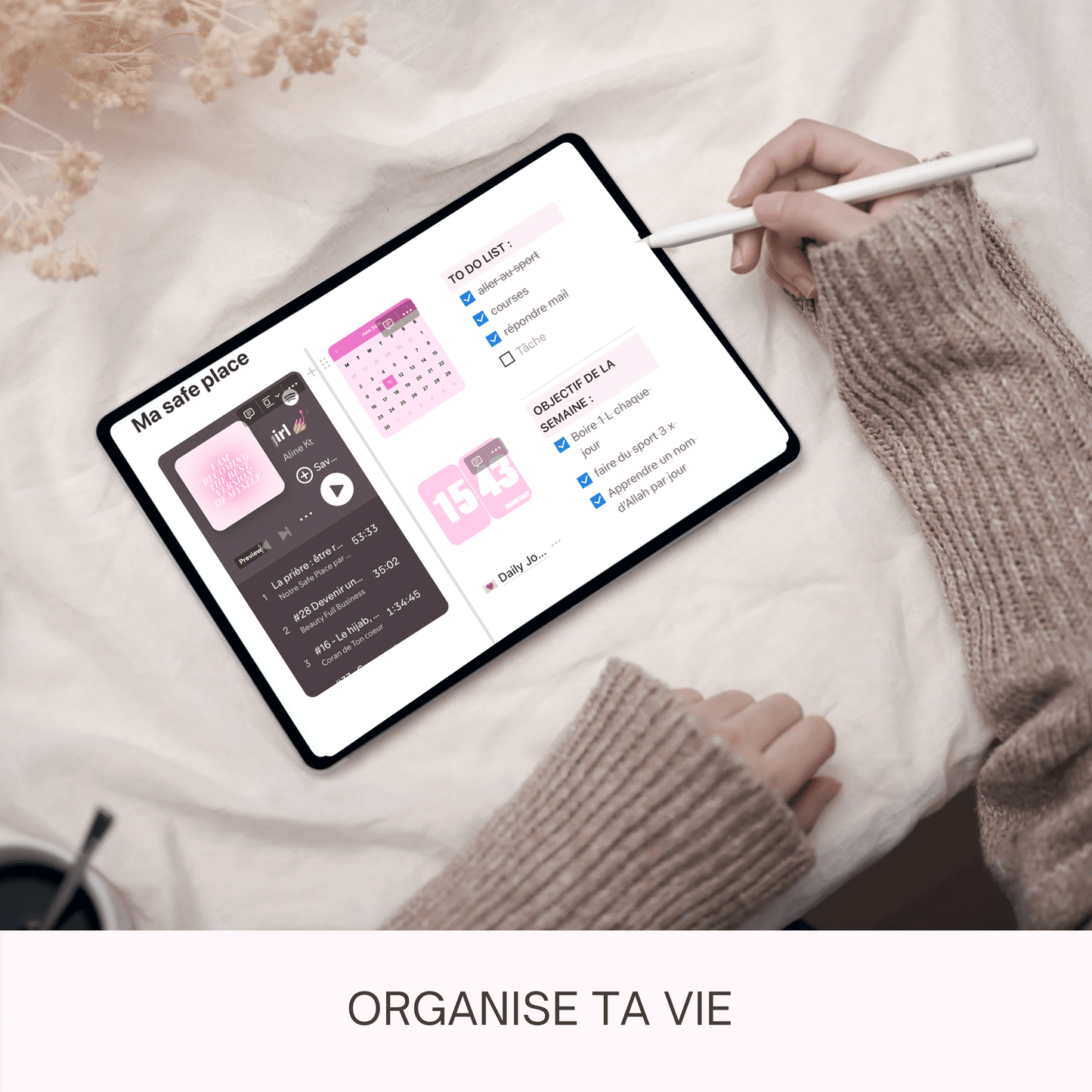 Planner digital notion - thatmuslimgirl