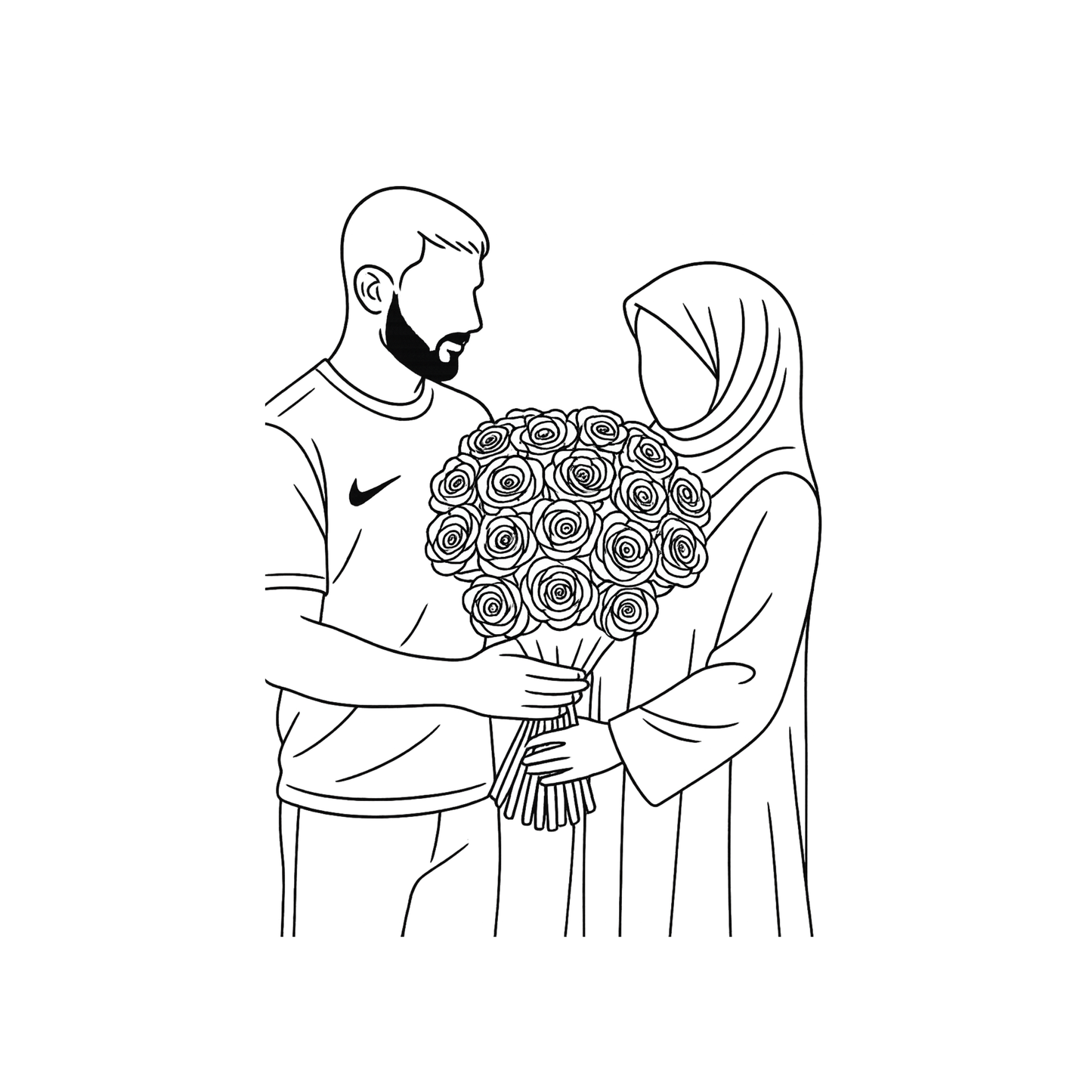 Cahier de coloriage halal