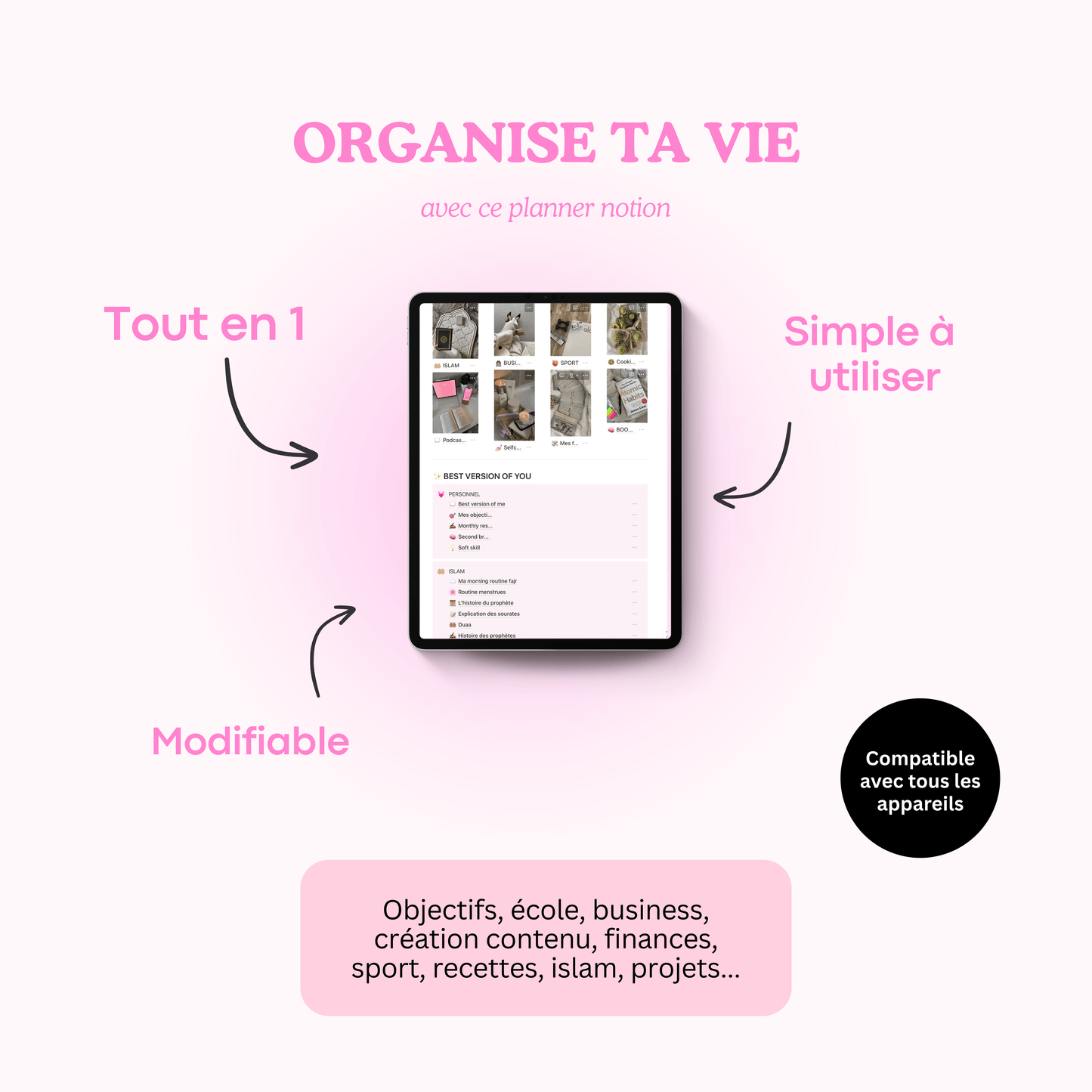 Planner digital notion - thatmuslimgirl