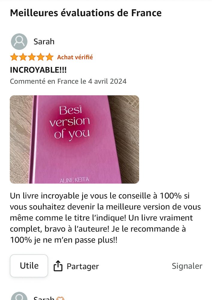 Livre "best version of you" - thatmuslimgirl