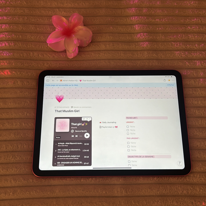 Digital planner concept