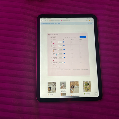 Digital planner concept