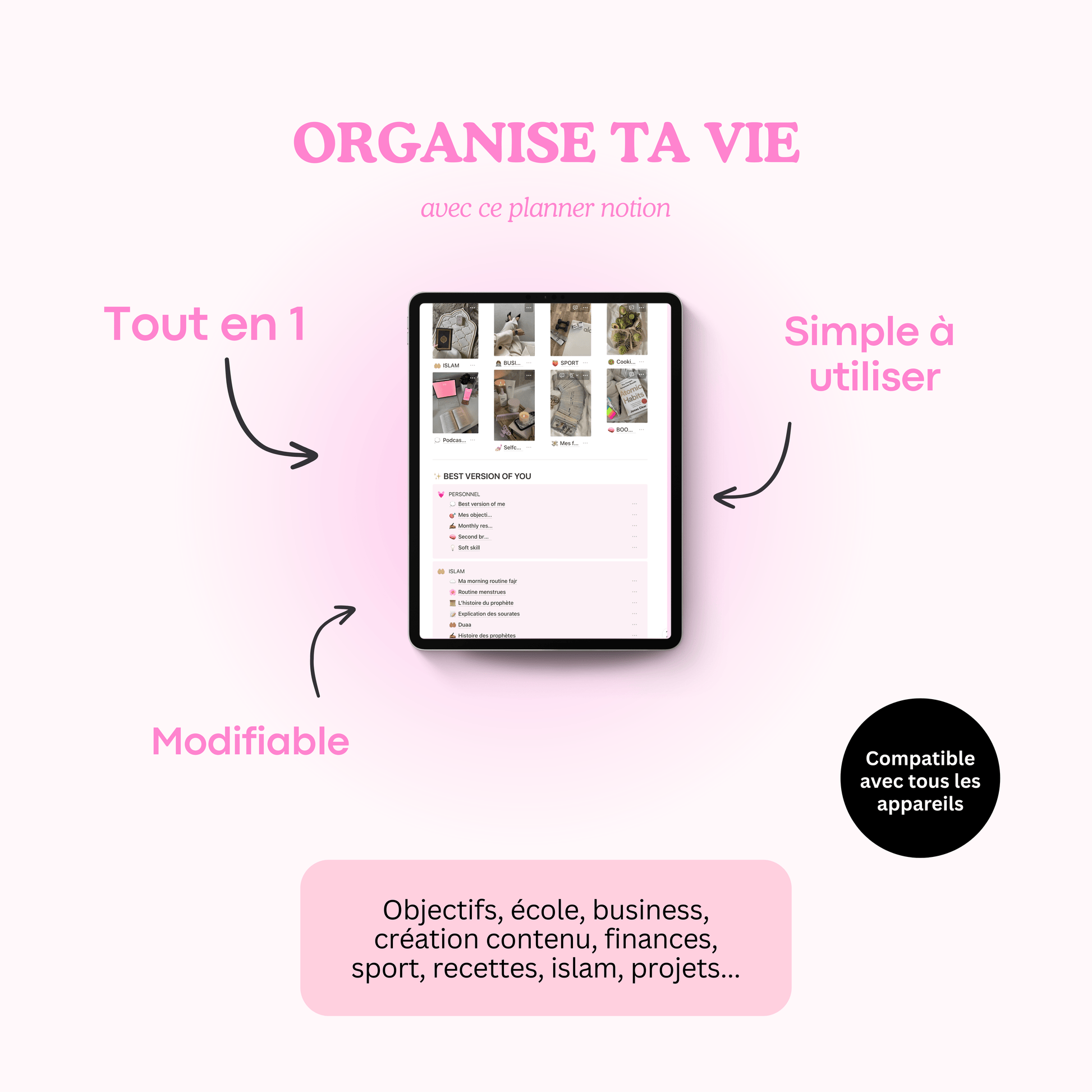 Planner digital notion - thatmuslimgirl